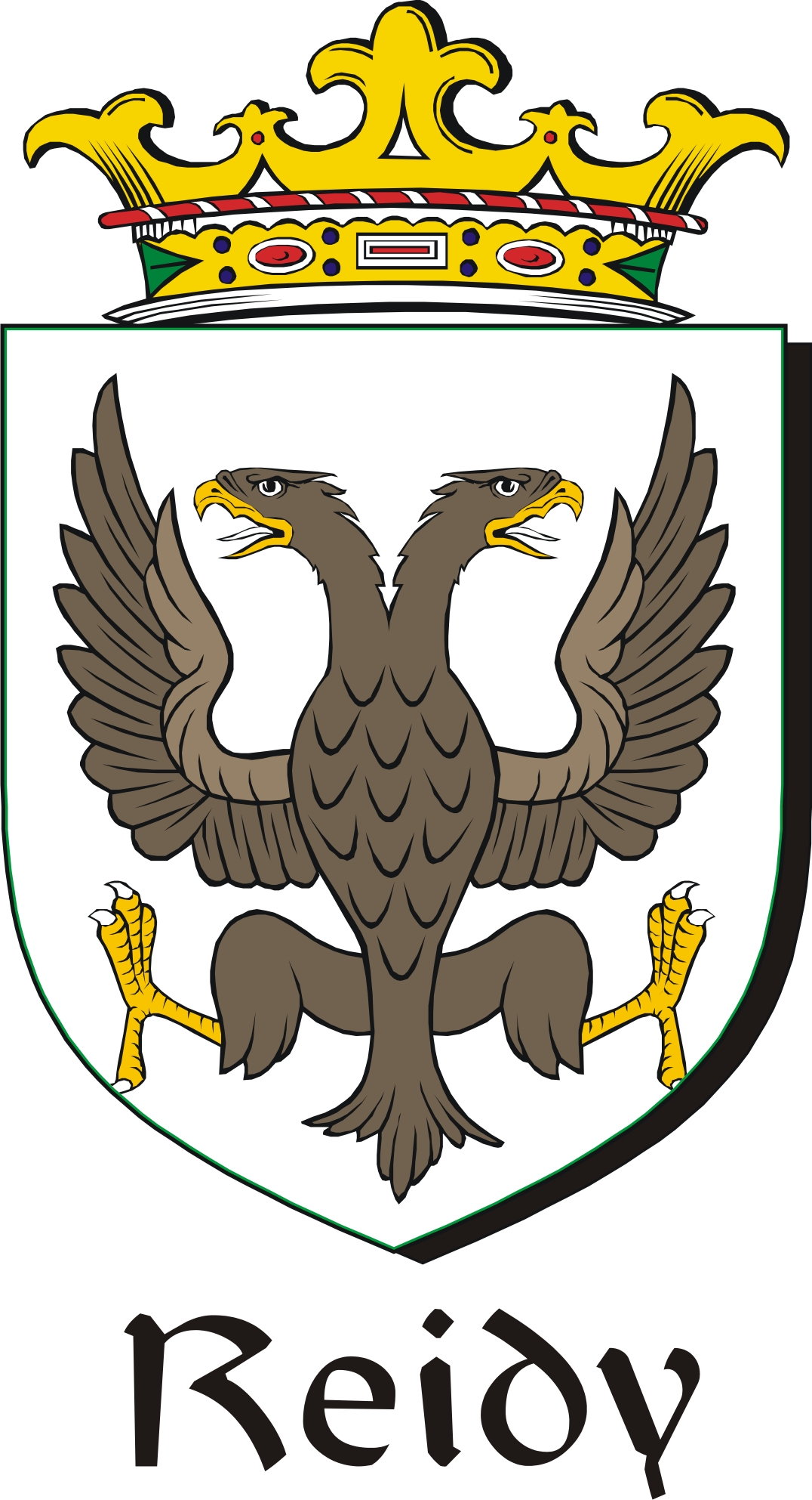 Thumbnail Reidy Family Crest / Irish Coat of Arms Image Download