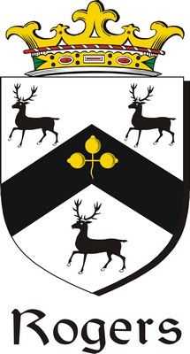 Thumbnail Rogers Family Crest / Irish Coat of Arms Image Download