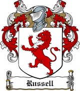 Thumbnail Russell Family Crest / Irish Coat of Arms Image Download