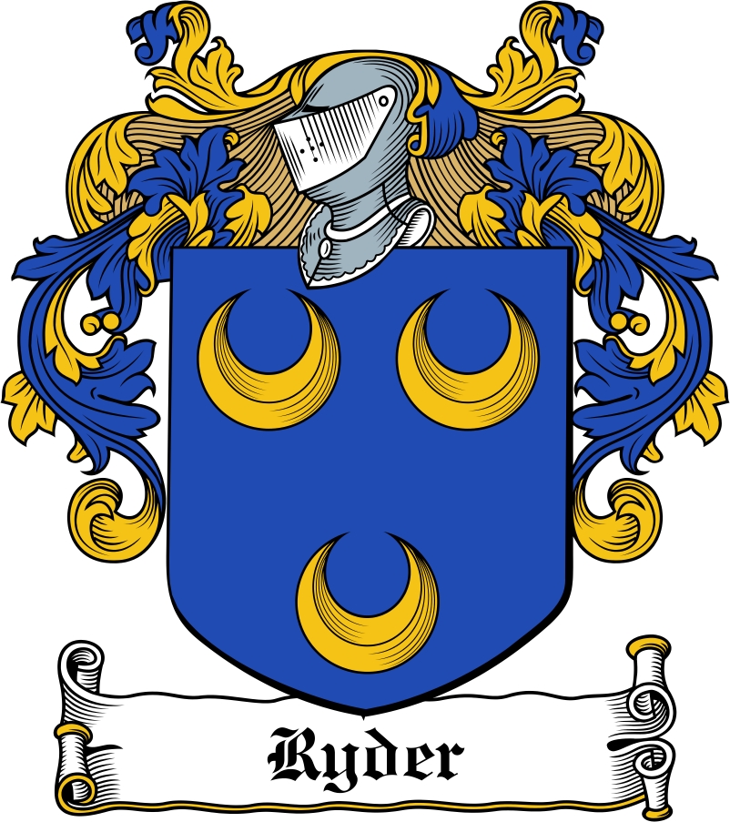 Thumbnail Ryder Family Crest / Irish Coat of Arms Image Download