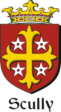Thumbnail Scully Family Crest / Irish Coat of Arms Image Download
