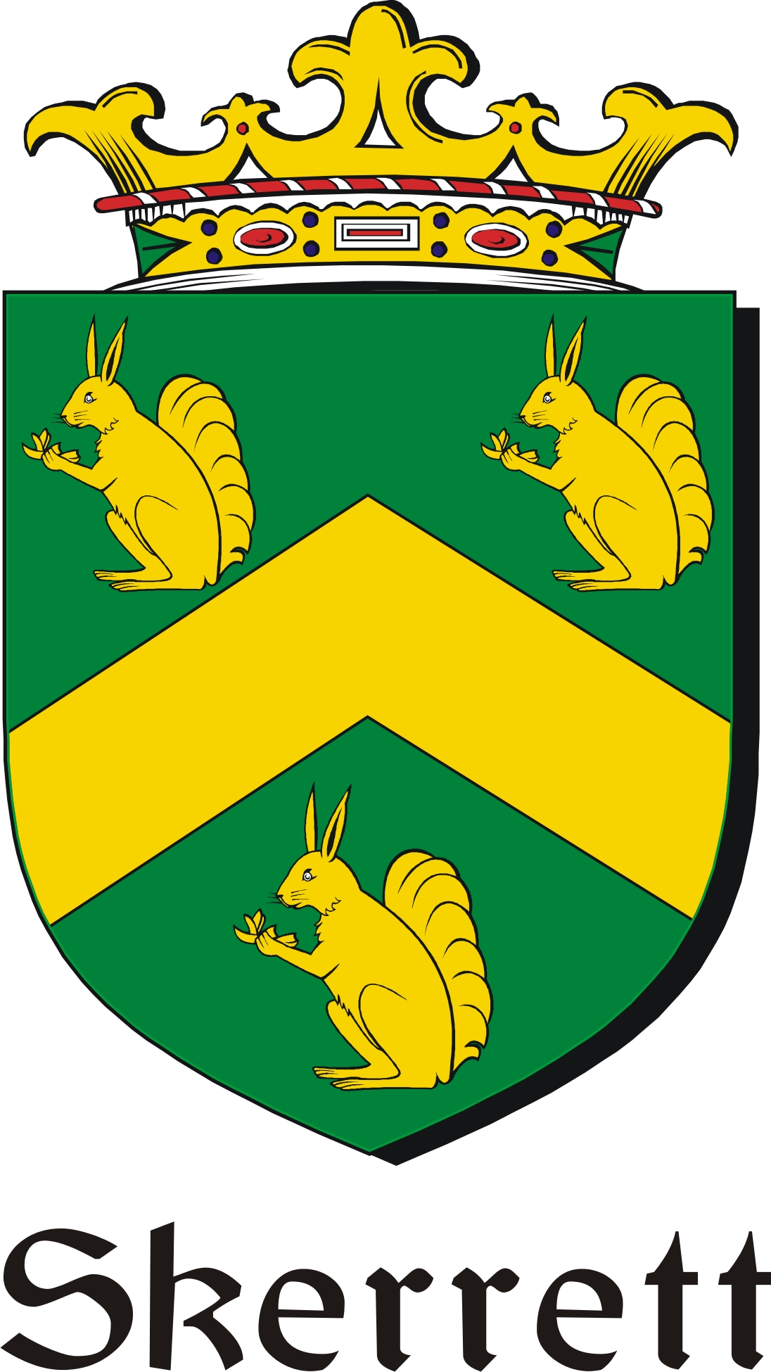 Thumbnail Skerrett Family Crest / Irish Coat of Arms Image Download Thumbnail Skerrett Family Crest / Irish Coat of Arms Image Download