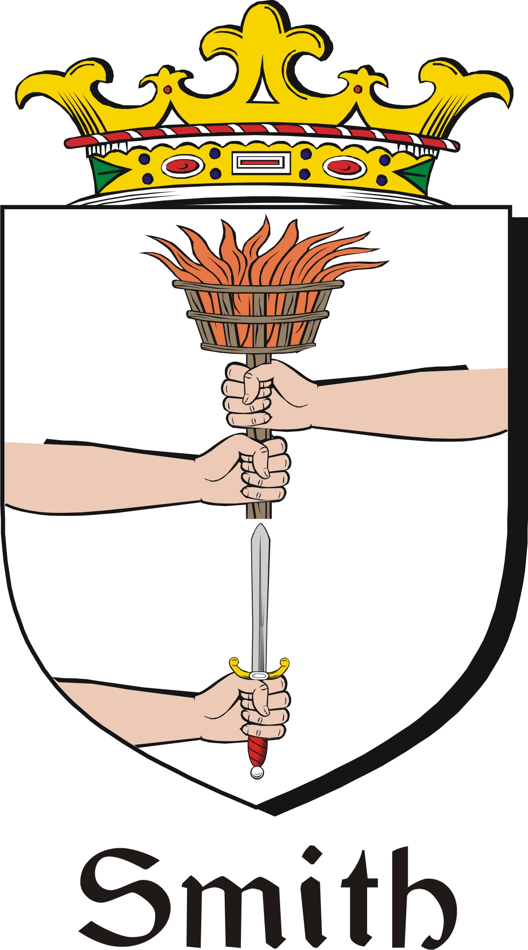 Thumbnail Smith Family Crest / Irish Coat of Arms Image Download Thumbnail Smith Family Crest / Irish Coat of Arms Image Download