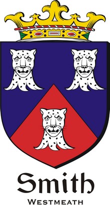 Thumbnail Smith-Wesmth Family Crest / Irish Coat of Arms Image Download
