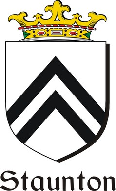 Thumbnail Staunton Family Crest / Irish Coat of Arms Image Download