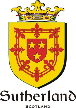 Thumbnail Sutherland Family Crest / Irish Coat of Arms Image Download