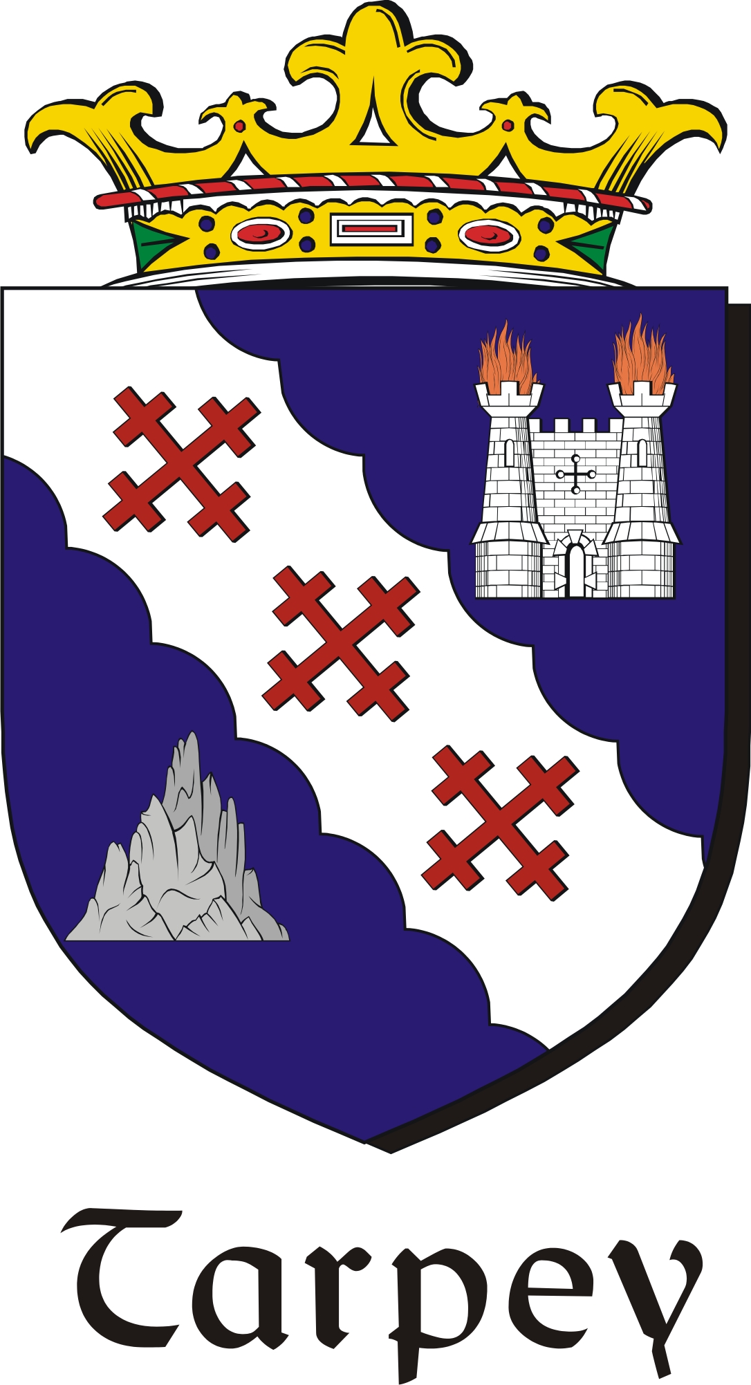 Thumbnail Tarpey Family Crest / Irish Coat of Arms Image Download