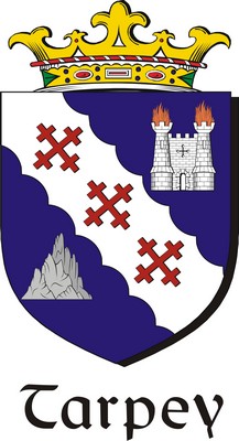 Thumbnail Tarpey Family Crest / Irish Coat of Arms Image Download