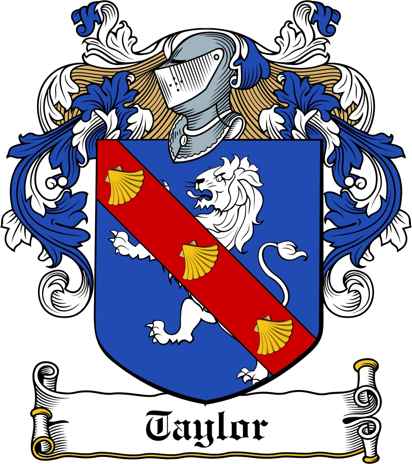 Thumbnail Taylor Family Crest / Irish Coat of Arms Image Download