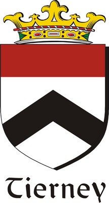 Thumbnail Tierney Family Crest / Irish Coat of Arms Image Download