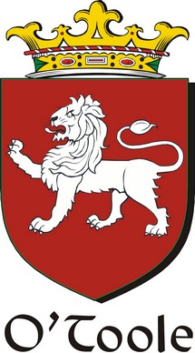 Thumbnail Toole-O Family Crest / Irish Coat of Arms Image Download