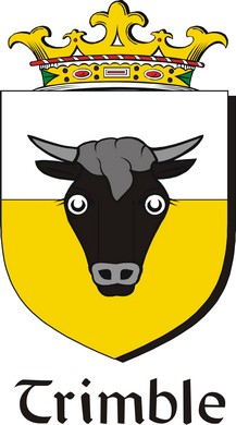 Thumbnail Trimble Family Crest / Irish Coat of Arms Image Download