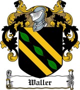 Thumbnail Waller Family Crest / Irish Coat of Arms Image Download