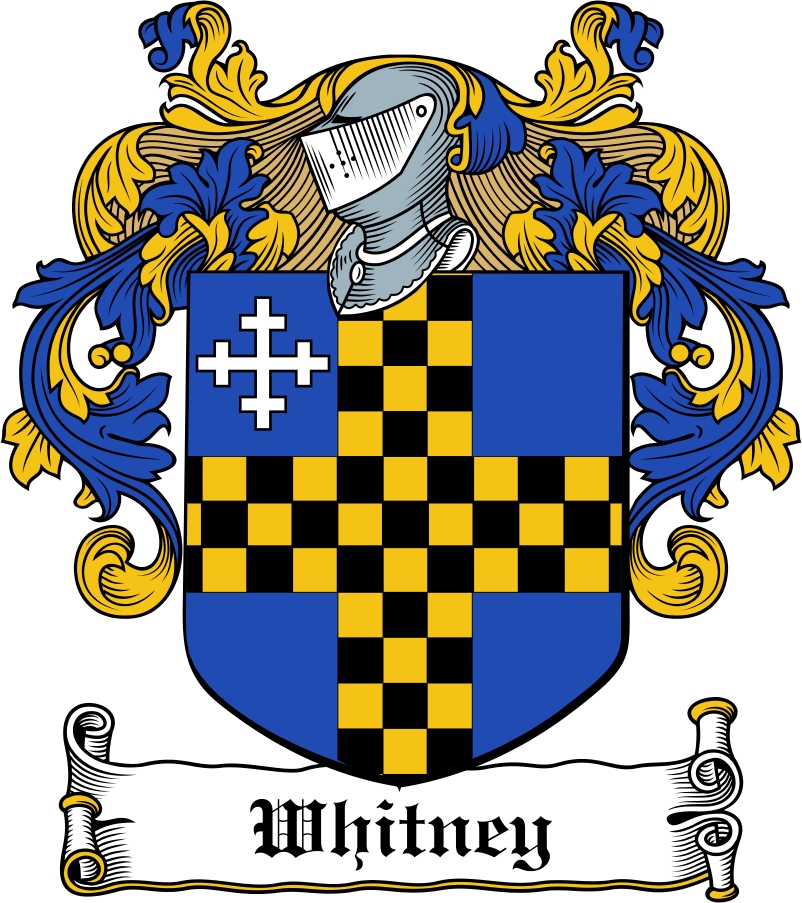 Thumbnail Whitney Family Crest / Irish Coat of Arms Image Download