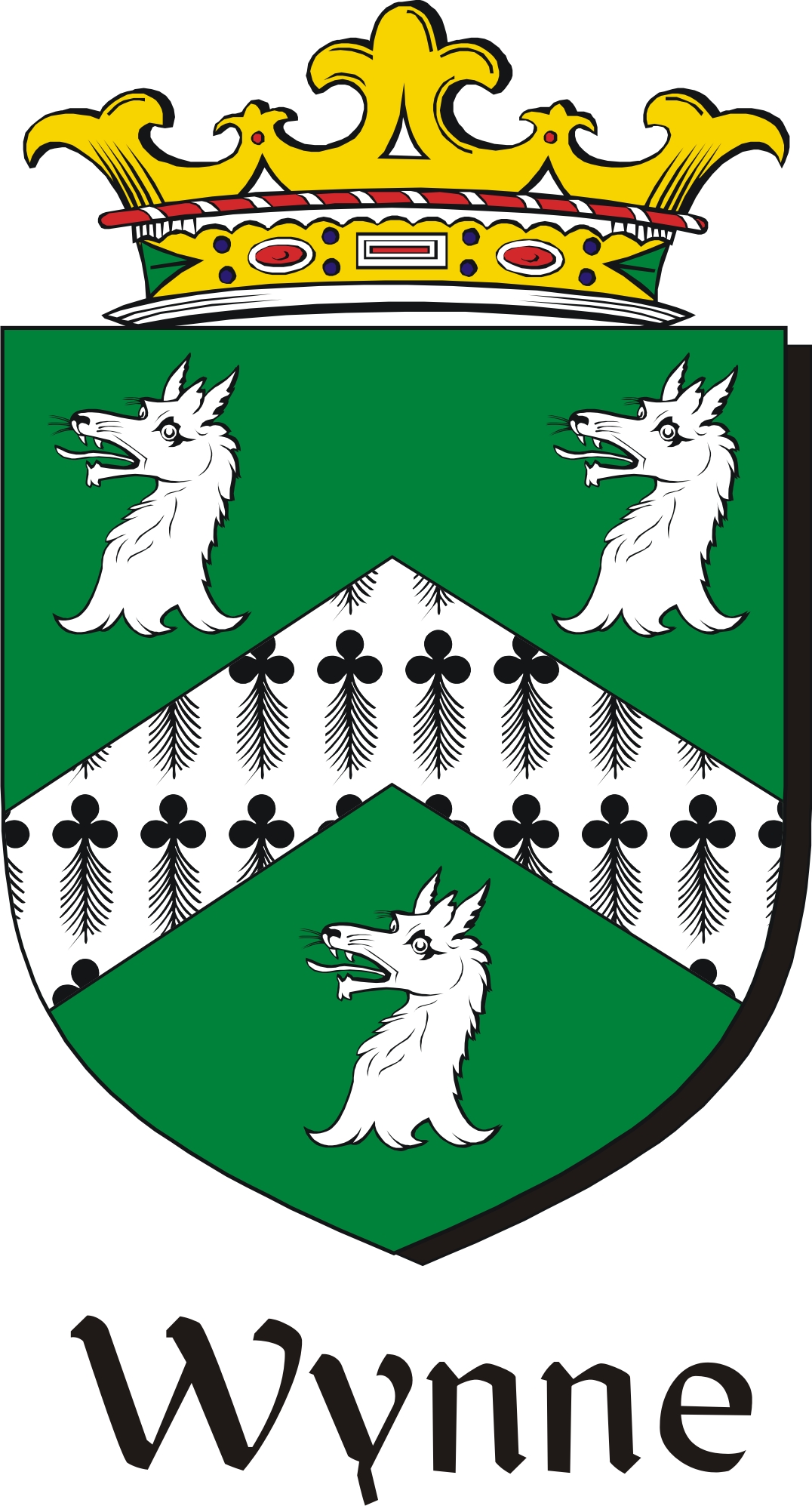 Thumbnail Wynne Family Crest / Irish Coat of Arms Image Download Thumbnail Wynne Family Crest / Irish Coat of Arms Image Download