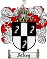 Thumbnail Alfrey Family Crest Alfrey Coat of Arms Digital Download