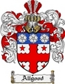 Thumbnail Allgood Family Crest Allgood Coat of Arms Digital Download