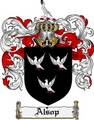 Thumbnail Alsop Family Crest Alsop Coat of Arms Digital Download