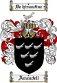 Thumbnail Arundell Family Crest Arundell Coat of Arms Digital Download