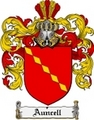 Thumbnail Auncell Family Crest Auncell Coat of Arms Digital Download