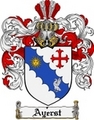 Thumbnail Ayerst Family Crest Ayerst Coat of Arms Digital Download