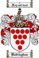 Thumbnail Babington Family Crest Babington Coat of Arms Digital Download