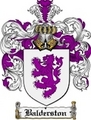 Thumbnail Balderston Family Crest Balderston Coat of Arms Digital Download
