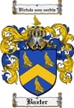 Thumbnail Baxter Family Crest Baxter Coat of Arms Digital Download
