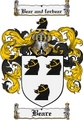Thumbnail Beare Family Crest Beare Coat of Arms Digital Download