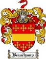 Thumbnail Beauchamp Family Crest Beauchamp Coat of Arms Digital Download