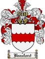 Thumbnail Beauford Family Crest Beauford Coat of Arms Digital Download