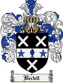 Thumbnail Bedell Family Crest Bedell Coat of Arms Digital Download