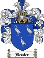 Thumbnail Bender Family Crest Bender Coat of Arms Digital Download
