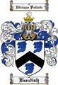 Thumbnail Bendish Family Crest Bendish Coat of Arms Digital Download