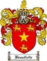 Thumbnail Benedicite Family Crest Benedicite Coat of Arms Digital Download