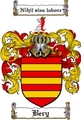 Thumbnail Bery Family Crest Bery Coat of Arms Digital Download