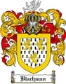Thumbnail Blachman Family Crest Blachman Coat of Arms Digital Download