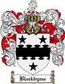 Thumbnail Blackbyme Family Crest Blackbyme Coat of Arms Digital Download