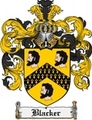 Thumbnail Blacker Family Crest Blacker Coat of Arms Digital Download