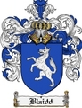 Thumbnail Blaidd Family Crest Blaidd Coat of Arms Digital Download
