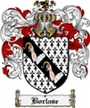 Thumbnail Borlase Family Crest Borlase Coat of Arms Digital Download
