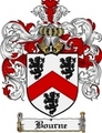 Thumbnail Bourne Family Crest Bourne Coat of Arms Digital Download