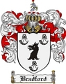 Thumbnail Bradford Family Crest Bradford Coat of Arms Digital Download