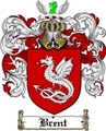 Thumbnail Brent Family Crest Brent Coat of Arms Digital Download