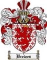 Thumbnail Brewes Family Crest Brewes Coat of Arms Digital Download