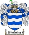 Thumbnail Browning Family Crest Browning Coat of Arms Digital Download