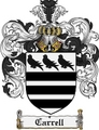 Thumbnail Carrell Family Crest Carrell Coat of Arms Digital Download