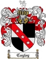 Thumbnail Cayley Family Crest Cayley Coat of Arms Digital Download