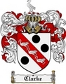 Thumbnail Clarke Family Crest Clarke Coat of Arms Digital Download