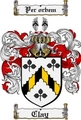 Thumbnail Clay Family Crest Clay Coat of Arms Digital Download